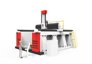 3d 4d 5d模具图案雕像cnc机器5轴，cnc路由器5轴 - Product Image 3