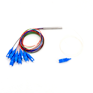 Divisor de PLC de fibra tipo Mini 1*8 SC APC UPC conector de uso en interiores y exteriores de baja pérdida redes 1:8 divisor de PLC - Product Image 6
