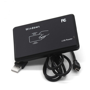 Smart USB 13.56Mhz RFID lettore di schede di controllo di accesso lettore per il controllo di accesso di produzione - Product Image 1