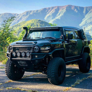 Runde-Focos de parachoques delantero para Toyota FJ Cruiser, Kit de estilo competitivo, luces LED, parachoques delantero modificado - Product Image 1