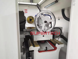 Torno CNC SuperTech CK6150, máquina herramienta CNC de alta precisión, sierra de mesa multifunción, torno CNC, torno de Metal giratorio de China