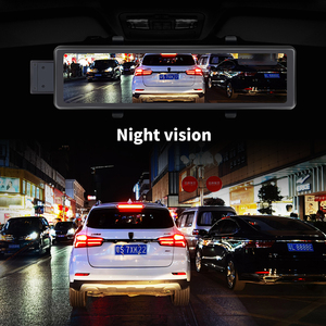 汽车DVR 4k后视镜摄像头GPS WiFi后置摄像头仪表盘凸轮录像机登记器停车监视器雷达速度警告 - Product Image 5