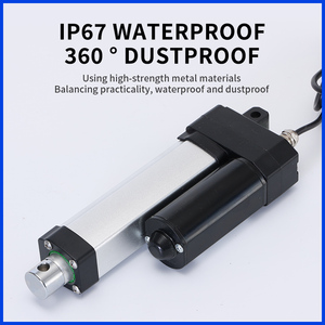 Actuador lineal eléctrico de gran oferta con conmutación de cepillo de bajo ruido y función giratoria para esparcidor de fertilizante - Product Image 4