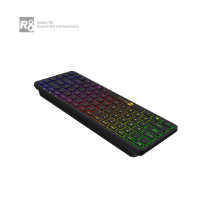 OEM personalizado al por mayor PC con cable Mini Gaming Multi Color LED Membrana Teclado con modo de encendido y apagado