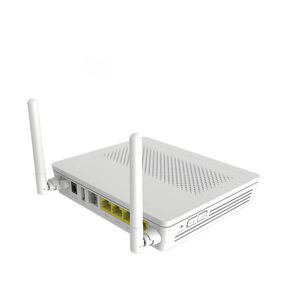 รุ่นใหม่ HG8546M 4FE LAN + 2เสียง + 2.4G 5dbi WIFI ONU GEPON ONU โมเด็มไฟเบอร์ XPON สำหรับ FTTH - Product Image 1