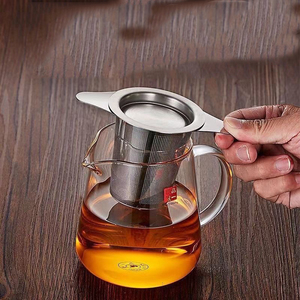 再利用可能なKカップで簡単に詰め替え可能なシングルカップコーヒーフィルターエコフレンドリーなステンレスメッシュダブルイヤーティーフィルター