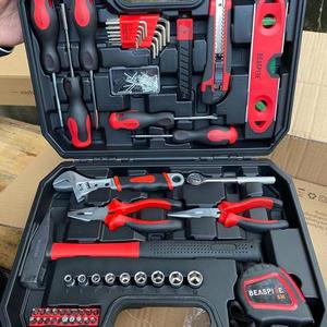 存储在处理工具箱最好设计所有的手工具名称 54 件家用工具套件 - Product Image 2