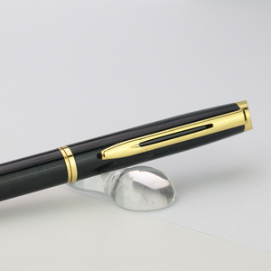 豪华金不锈钢笔雕刻促销商务礼品金属圆珠笔带定制标志 - Product Image 2