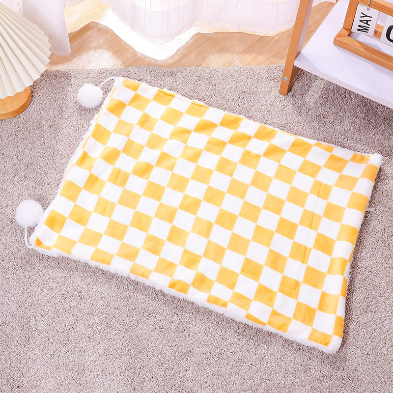 Pompom - Couverture Jaune