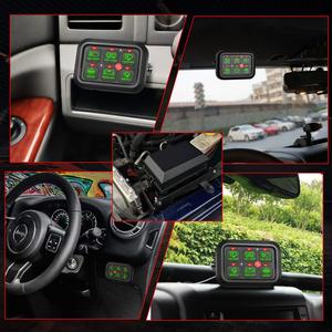 Pannello interruttori a 6 bande scatola di controllo del circuito universale pulsante scatola interruttore On-Off scatola interruttore Touch Pod - Product Image 2