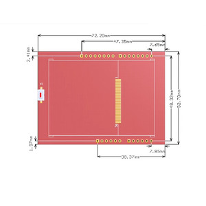 2.4 "LCD ekranlı TFT modülü 2.4 inç TFT LCD renkli ekran modülleri Arduino için dokunmatik ile 5V/3.3V PCB adaptörü ILI9341 - Product Image 4