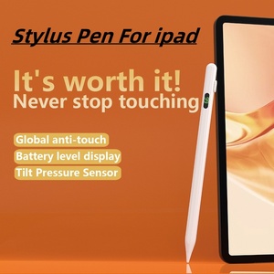 Trend hızlı şarj LED ekran aktif dokunmatik kalem Ipad Tablet için kalem Palm ret manyetik kapasitif Stylus kalem kalem ile