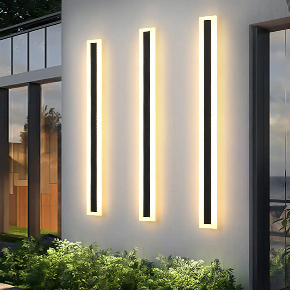 Fabrik Großhandels preis 110V 220V Acryl Außenwand leuchte Innen Schlafzimmer Garten leuchten LED Wand leuchte