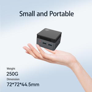 Mini PC N100 Quad Core 12G LPDDR4 WiFi Bluetooth 4,0 HD HTPC Win10 Mini computadora de escritorio de bolsillo - Product Image 4