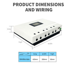 PCB контроллер солнечного заряда 10A монтажная плата - Product Image 4