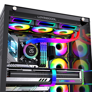 Lovingcool 360มม. ระบายความร้อนด้วยน้ำเย็นน้ำเย็น armb AIO ทองแดงฮีทซิงค์ CPU หม้อน้ำเครื่องทำน้ำเย็นตัวประมวลผลพีซี - Product Image 6