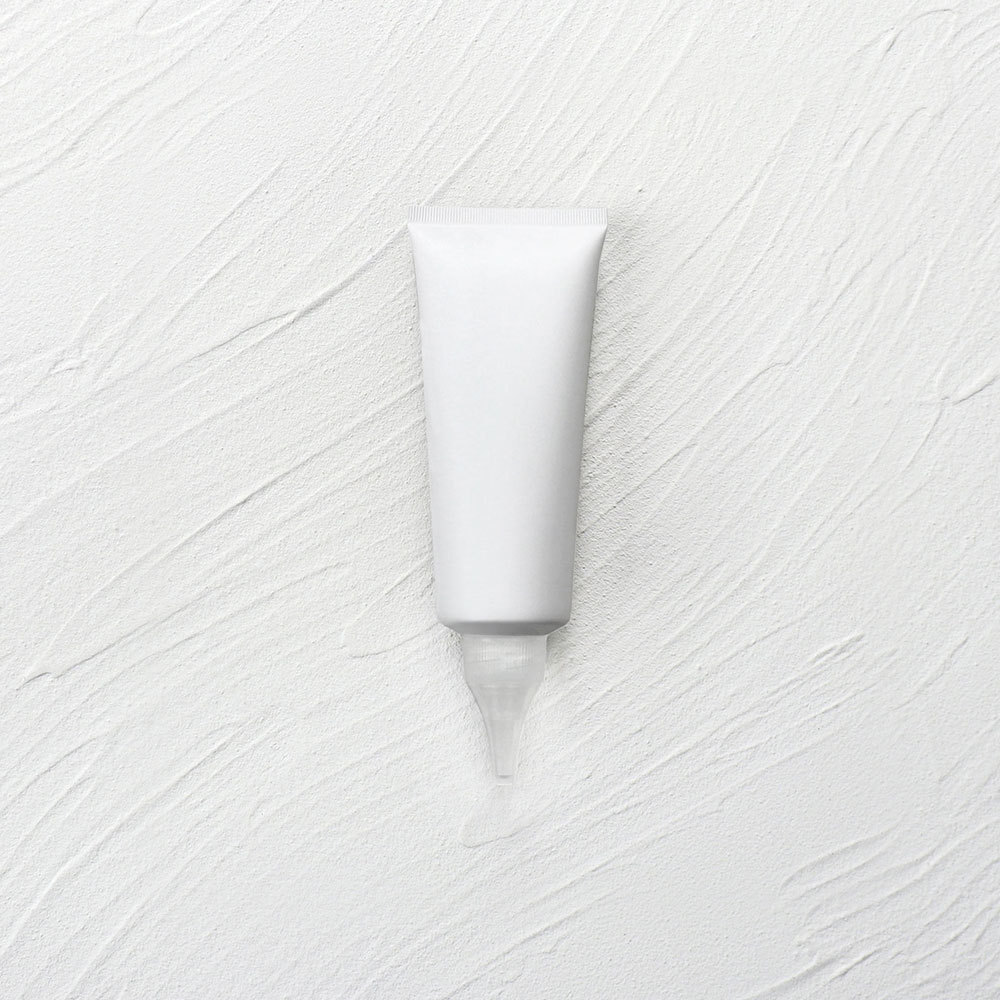 150g white matte +clear lid