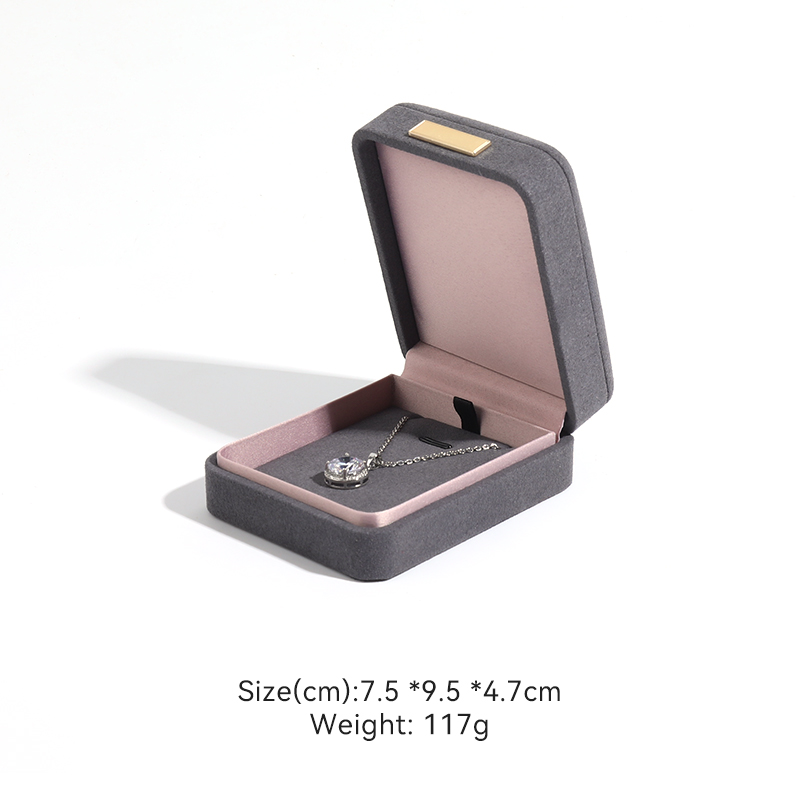 Boîte à collier graphite
