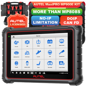 MaxiPRO MP900E 2025フルシステムスキャナーKIT OBD2双方向コーディング自動スキャンツール燃料噴射クリーナー付き - Product Image 1
