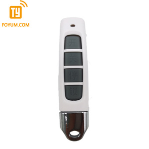 LJ 433MHz Mini pollice universale porta telecomando chiave duplicatore funzione automatica con codice fisso per apriporta Garage - Product Image 3