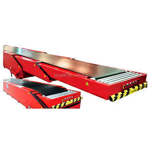 Carregador Retrátil Inteligente Correia Transportadora Telescópica para Carregamento Telescópica Recipiente Móvel Descarregando Telescópica Correia Transportadora