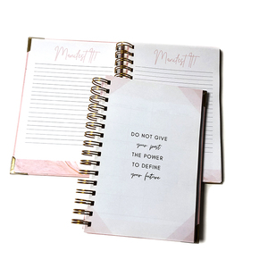 Manifestation Journal <strong>Notebook</strong> Custom pink Planner Box Set with Sticker Sheet - Product Image 4