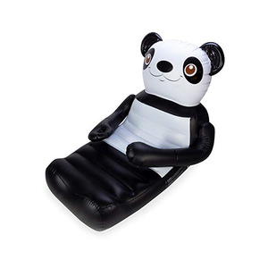 B03 מתנפחים חיבוקים דוב panda עצלן צורה גדול לצוף מתנפחים טרקלין מתנפחים עם cupolder עבור בריכה או צעצוע אגם