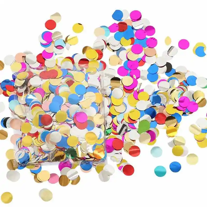 Разноцветные металлические конфетти премиум-класса с Конфетти Для Вечеринок-свадеб-мероприятий-украшения