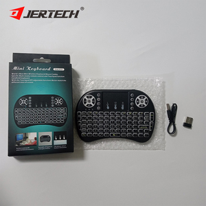 Commercio all'ingrosso 2.4G retroilluminato inglese russo spagnolo francese I8 Mini tastiera Wireless Air Mouse telecomando per Android TV Box - Product Image 6