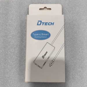 DTECH DT-3326 4 in 1 4 port Hub tip-c erkek bilgisayar için çoklu USB 3.0 Hub - Product Image 6