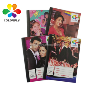 Wholesale Stock Newspaper Ruled Line Notebooks , B5 Size 100pages Single Line Exercise Book - Product Image 6