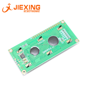 16x2 Display LCD 3.3 v Giallo Retroilluminazione Verde 1602 2x16 LCD Modulo - Product Image 6