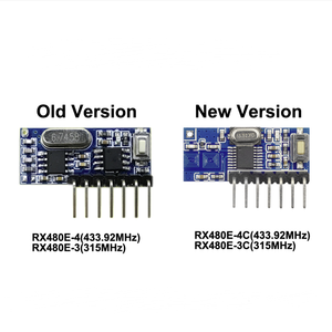 433 MHz Wireless RF Receiver Learning Code Decoder <strong>Module</strong> 4-Channel <strong>Output</strong> DIY Kit for Remote <strong>Control</strong> Encoding 1527