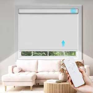 Cordless Roller <strong>Shades</strong> Spring Roller Blackout Window Blinds with UV Protection Room Darkening Window <strong>Shades</strong> <strong>Door</strong> Blinds for Home - Product Image 2