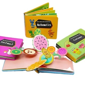 Özel çocuk Flip kitap ve Pop-up karton kitap baskılı kağıt ve karton aydınlanma deneyimi - Product Image 2