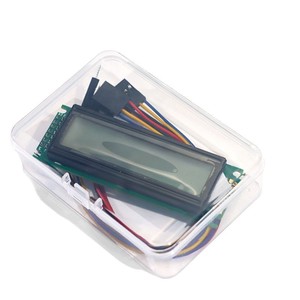 LCD1602 Anzeige modul mit serieller I2C-Schnittstelle, kostenlosem Dupont-Kabel, HD Industrial Control Screen - Product Image 1