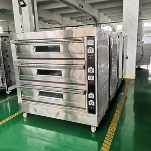Tecfd Electric and <strong>Gas</strong> Type Three-layer Nine-tray Toaster <strong>Gas</strong> Convection Mechanical <strong>Oven</strong> Max 400 Degrees Celsius - Product Image 2