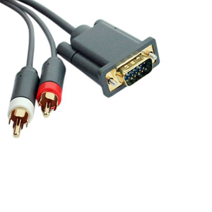X6ft için 6FT optik çıkış ile 360 HD VGA ses kablosu bileşeni x360 için kompozit kordon AV kablosu - Product Image 5