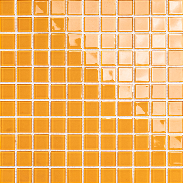 2525 yellow glass mosaic