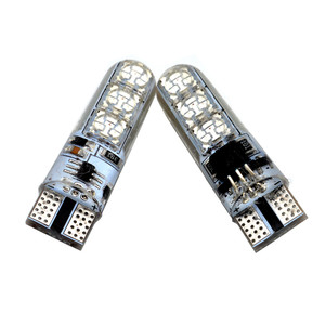 T10 Led 194 168 W5W 5050 SMD RGB araba Dome okuma lambası otomobiller kama lamba RGB uzaktan kumanda ile LED ampul denetleyici - Product Image 5