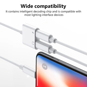 Headphone Adaptador for <strong>IPhone</strong> 14 13 12 11 X 8 <strong>7</strong> Plus Aux Audio Splitter for Ios to 3.5mm <strong>Adapter</strong> Earphone Jack Cable - Product Image 4