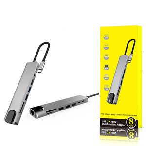 Multi Function <strong>5</strong> 6 7 <strong>8</strong> 9 10 11 12 in 1 Usb Type C to HDTV 4K RJ45 SD/TF Card Reader <strong>Adapter</strong> for Macbook Hub Docking Station - Product Image 5
