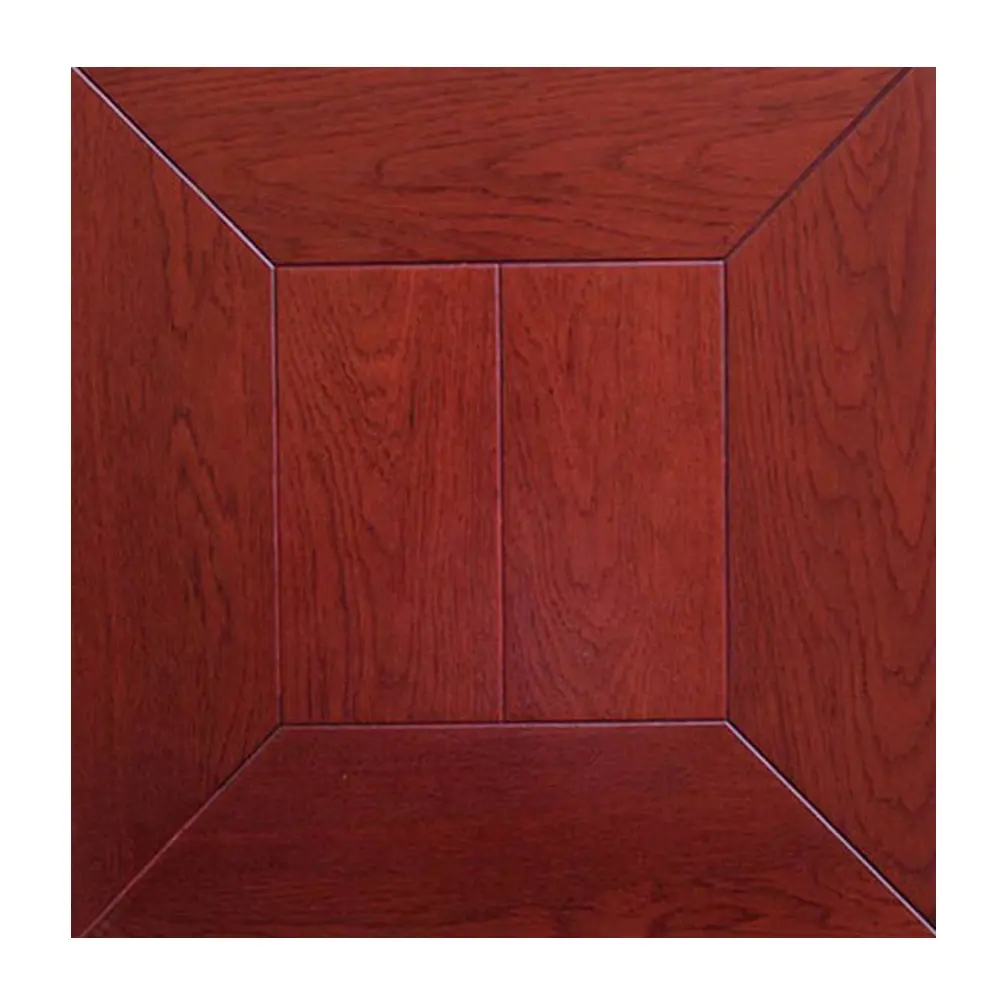 Durable Rosewood Anti Scratch Artificial Engineered Parquet Wood Flooring