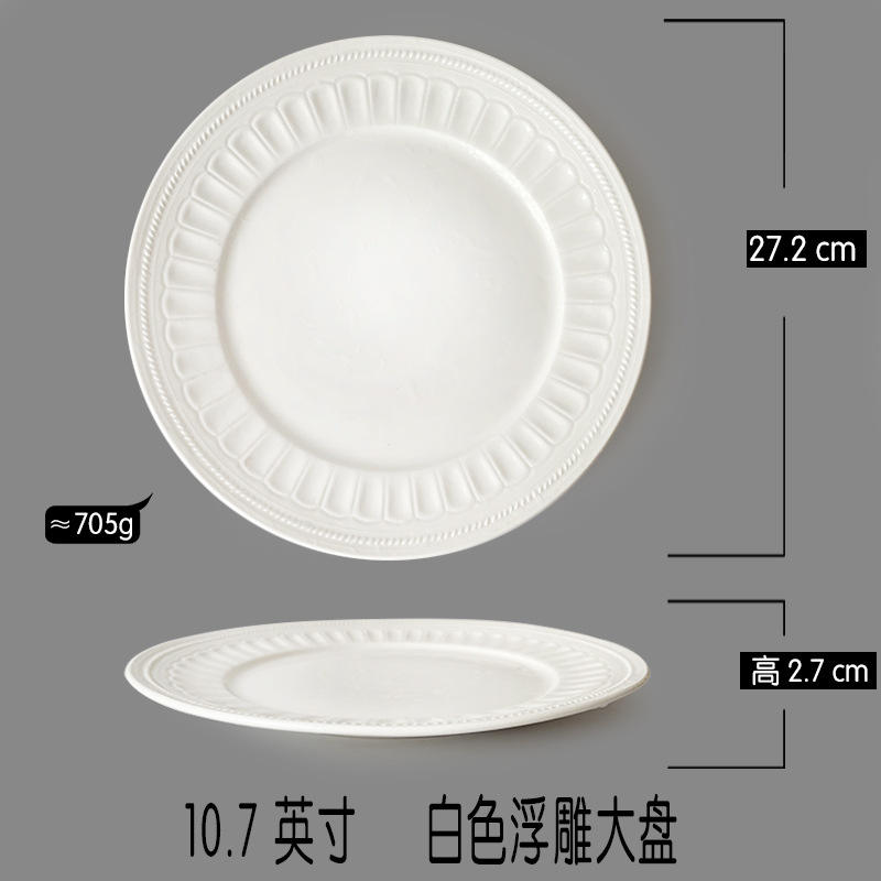 10.7in plate