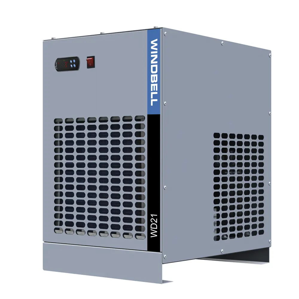 Compresor de aire Newelectric 24 Cfm 1,0 Mpa, refrigeración por congelación, adsorción, secador de aire para diseño de plantas