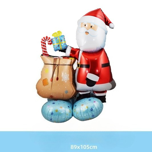 1.2M three-dimensional base Santa