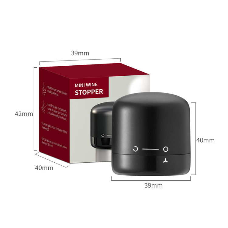 Black Wine stopper