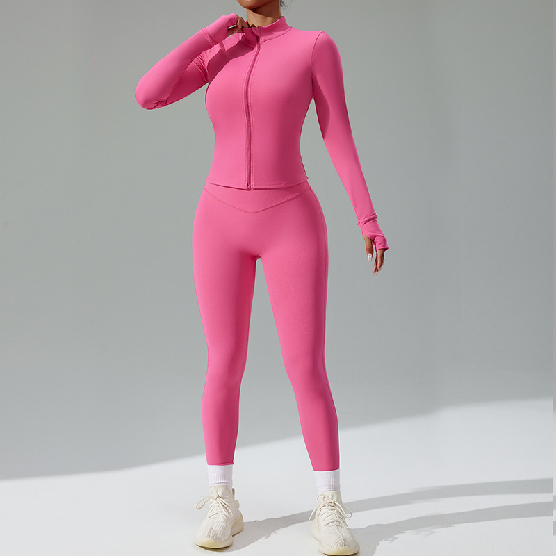 Veste + Pantalon Rose Rouge