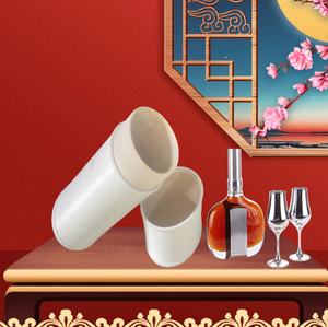 定制葡萄酒或威士忌XO瓶包装盒圆形纸板纸管盒香槟酒精葡萄酒红酒包装盒 - Product Image 2