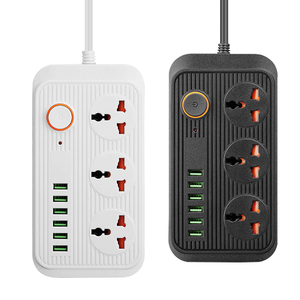Venta directa de fábrica Toma de corriente USB universal con cortocircuito y protección contra sobrecalentamiento Enchufes y enchufes al por mayor - Product Image 1